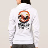 World Trotter - Aventura en el Horizonte Hoodie (Rückseite)