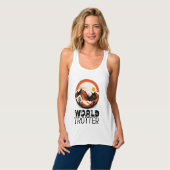 World Trotter - Aventura en el Horizonte Tank Top (Vorderseite Vollansicht)