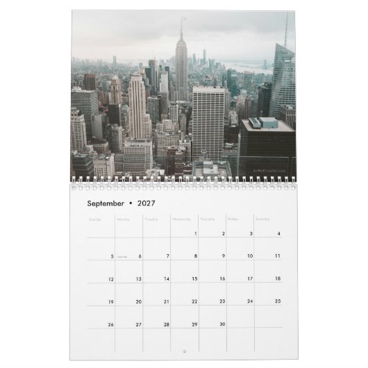 World Wanderlust: Ein Jahr der Entdeckung Kalender (Sep 2027)