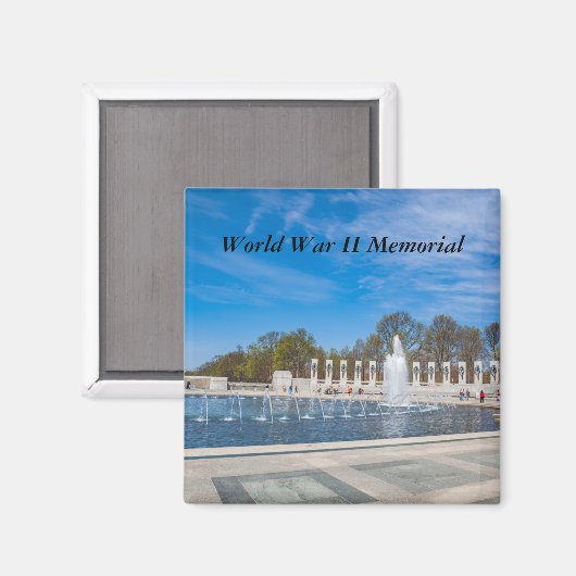 World War II Magnet (Vorderseite/Rückseite)