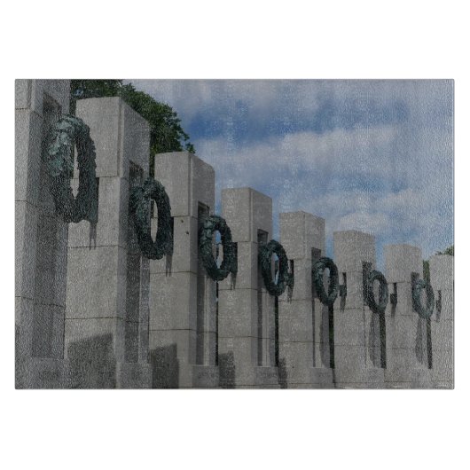 World War II Memorial Kränze I Schneidebrett (Vorderseite)