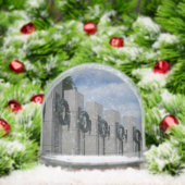 World War II Memorial Wreaths I Schneekugeln (Weihnachten)