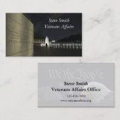 World War II Visitenkarte (Vorne/Hinten)