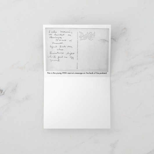 World War Two Karte (Innenseite)