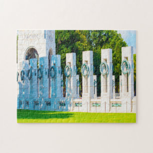 World War Zwei Denkmal Washington Puzzle