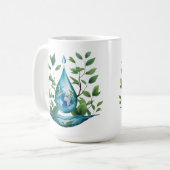 World Water Day Kaffeetasse (Vorderseite Links)