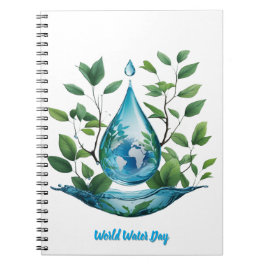 World Water Day Notizblock