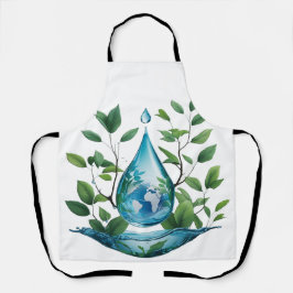 World Water Day Schürze