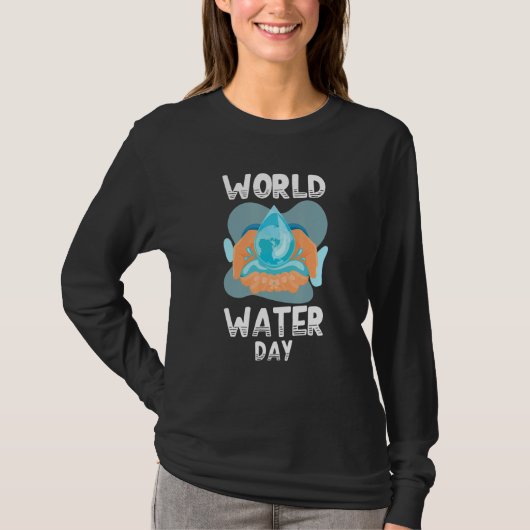 World Water Day United Nations T-Shirt (Vorderseite)