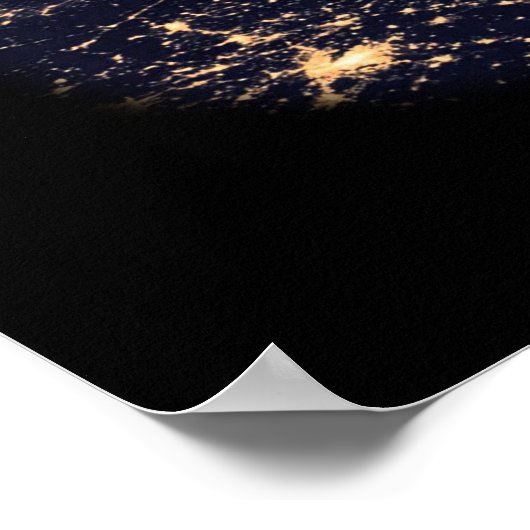 World Wide Web of Light Network Poster (Ecke)