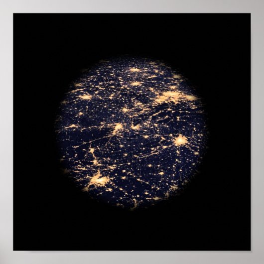 World Wide Web of Light Network Poster (Vorne)