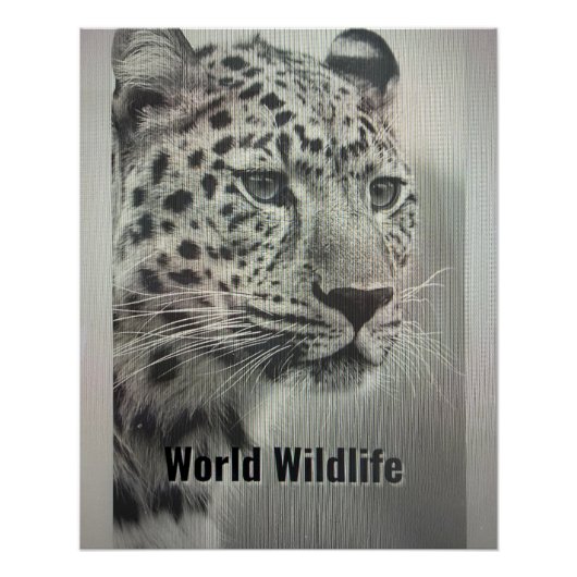 WORLD WILDLIFE POSTER (Vorderseite)
