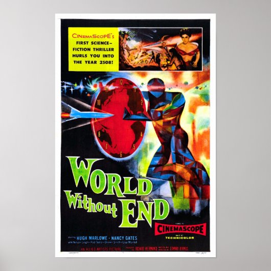 World Without End Vintag Movie Poster (Vorne)