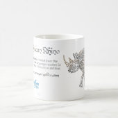 World Word African Rhino Tasse (Mittel)