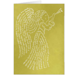 World Word Angel Card