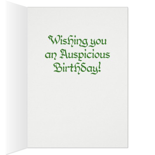 World Word Bamboo Panda Card (Innen (Rechts))