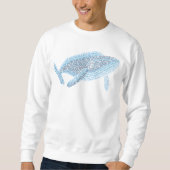 World Word Blue Sweatshirt (Vorderseite)