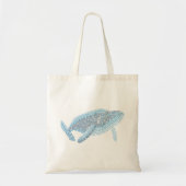 World Word Blue Whale Tasche (Vorne)