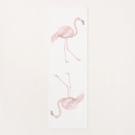 World Word Flamingo Yoga Mat Yogamatte