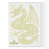 World Word Gold Dragon Card (Innen (Links))