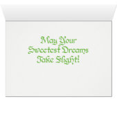 World Word Hummingbird Card (Innenansicht Horizontal (Unten))