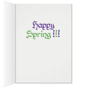 World Word Iris Card (Innen (Rechts))