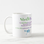 World Word Iris-Tasse Kaffeetasse (Links)