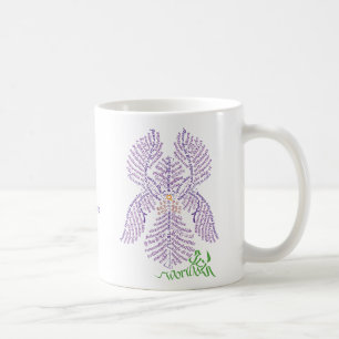 World Word Iris-Tasse Kaffeetasse