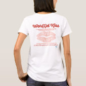 World Word Kiss T - Shirt (Rückseite)