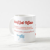 World Word Kiss Tasse (Vorderseite Links)