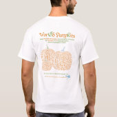World Word Pumpkins T - Shirt (Rückseite)