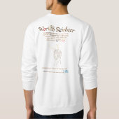 World Word Reindeer Sweatshirt (Rückseite)