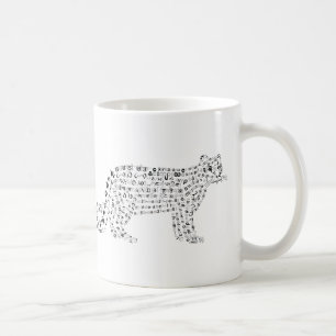World Word Snow Leopard-Tasse Kaffeetasse