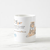 World Word Tiger Tasse (Mittel)