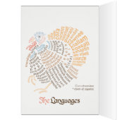 World Word Wild Turkey Card (Innen (Links))