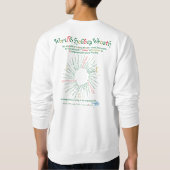 World Word Wreath Sweatshirt (Rückseite)
