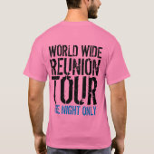 World Worlds Worlds Cover Band Tour Shirt (Rückseite)