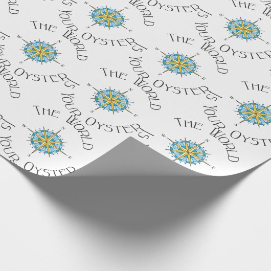 World Your Oyster Geschenkpapier (Ecke)