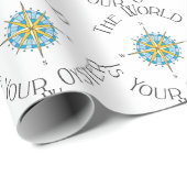 World Your Oyster Geschenkpapier (Rolleneckpunkt)