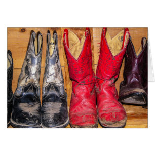 Worldcowboy Boots Grußkarte