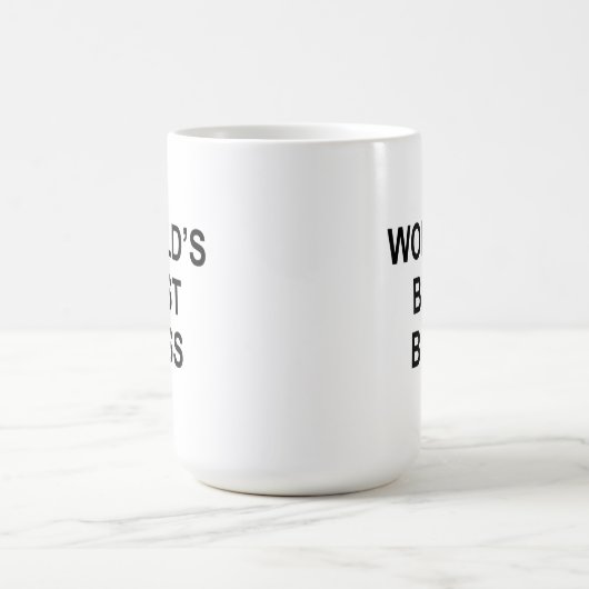 "World'd bester Chef" summiert es ziemlich genau Kaffeetasse (Mittel)