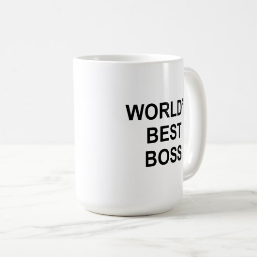 "World'd bester Chef" summiert es ziemlich genau Kaffeetasse (VorderseiteRechts)