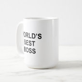 "World'd bester Chef" summiert es ziemlich genau Kaffeetasse (Vorderseite Links)