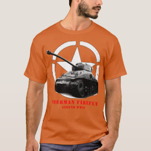 WorldII M4 Sherman Firefly Panzer T-Shirt