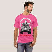 WorldII M4 Sherman Panzer T-Shirt (Vorne ganz)