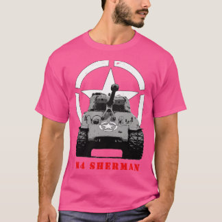WorldII M4 Sherman Panzer T-Shirt