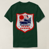 WorldII Remember Pearl Harbor T-Shirt (Design vorne)