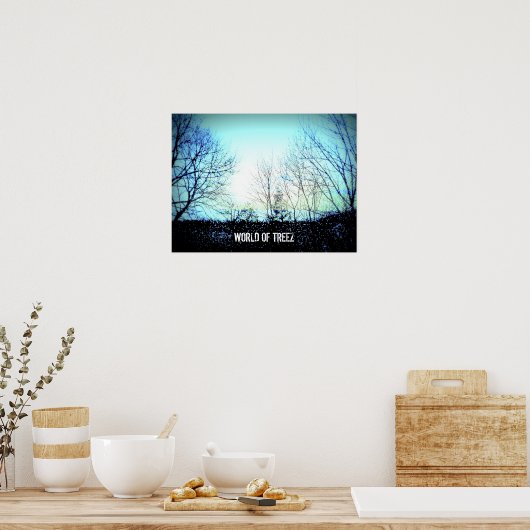 Worldoftreez Poster (Küche)