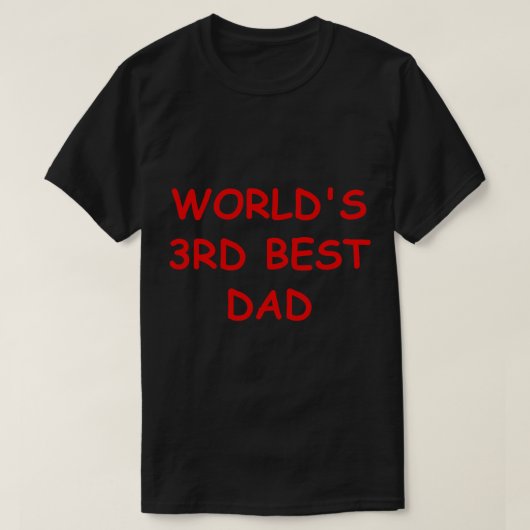 Worlds3rdBestDad(BojackHorseman) T-Shirt (Design vorne)