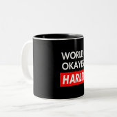 Worlds abest Harley Zweifarbige Tasse (Vorderseite Links)